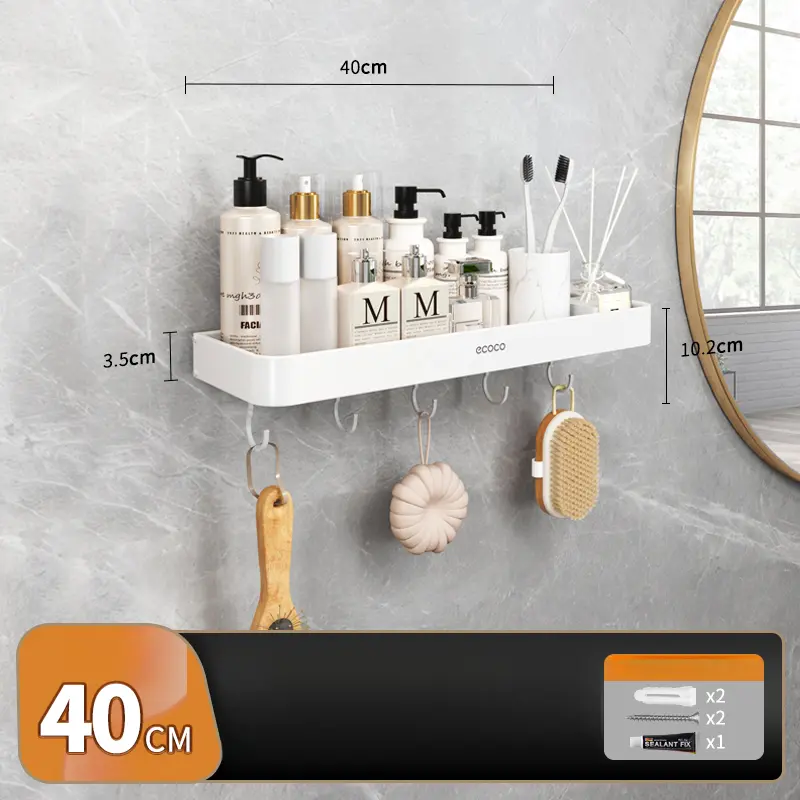 Removable wall-mounted shelf (40cm) - standard - Image 6