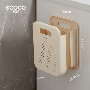 Wall mounted folding dirty clothes basket-big-Standard configuration
