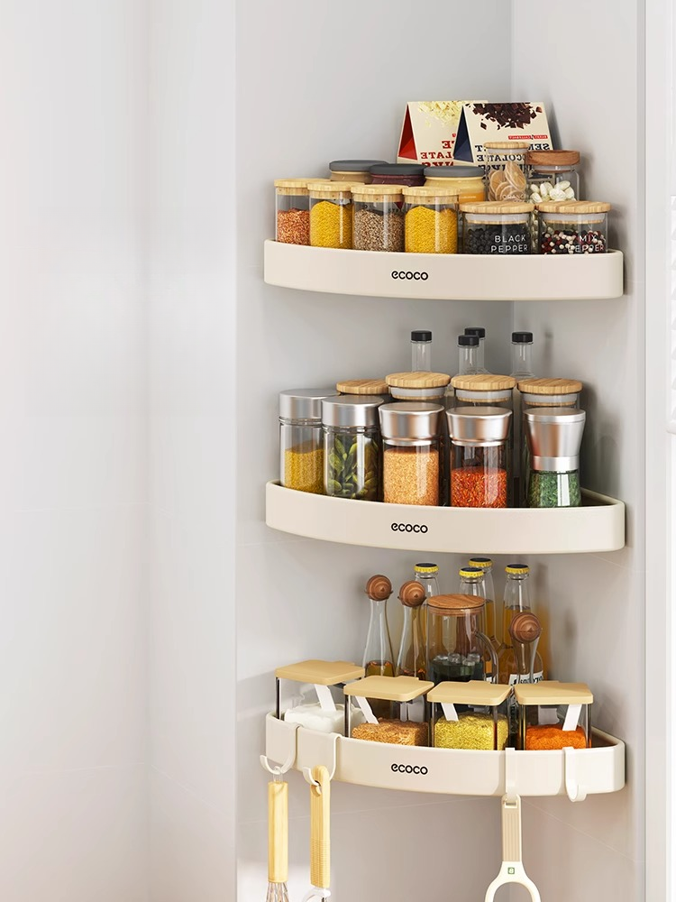 Wall comner wall mounted storage rack - Image 5