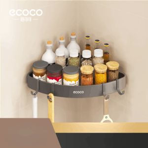 Wall comner wall mounted storage rack