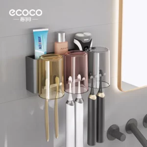 Hardware toothbrush shelf-three cup