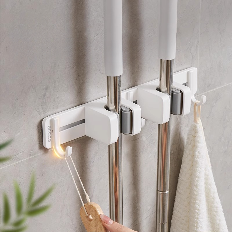 continuous row mop rack(2 clip 3 hook) - Image 6