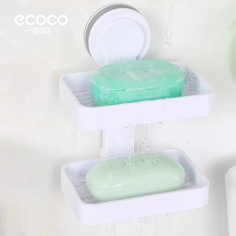 Magic suction cup double-layer soap holder - Image 2