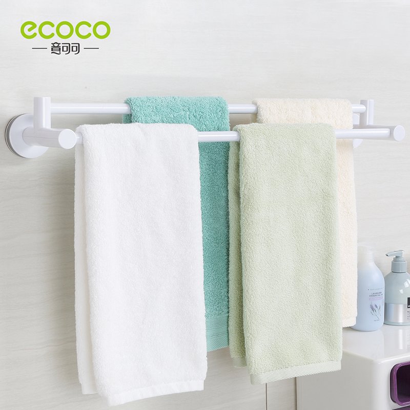 Magic suction cup double pole towel rack - Image 3