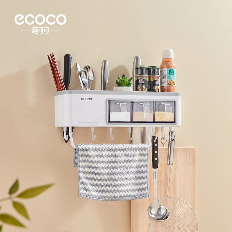 Multifunctional wall mounted kitchen storage rack (short) - Image 5