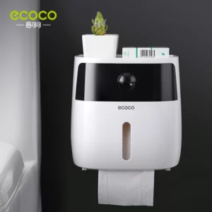 Double-layer tissue box