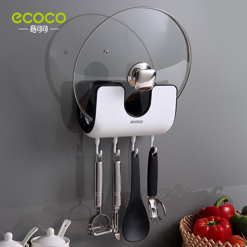 Wall mounted pot cover rack - Image 4