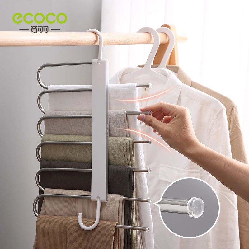 Folding multifunctional pants rack - Image 3