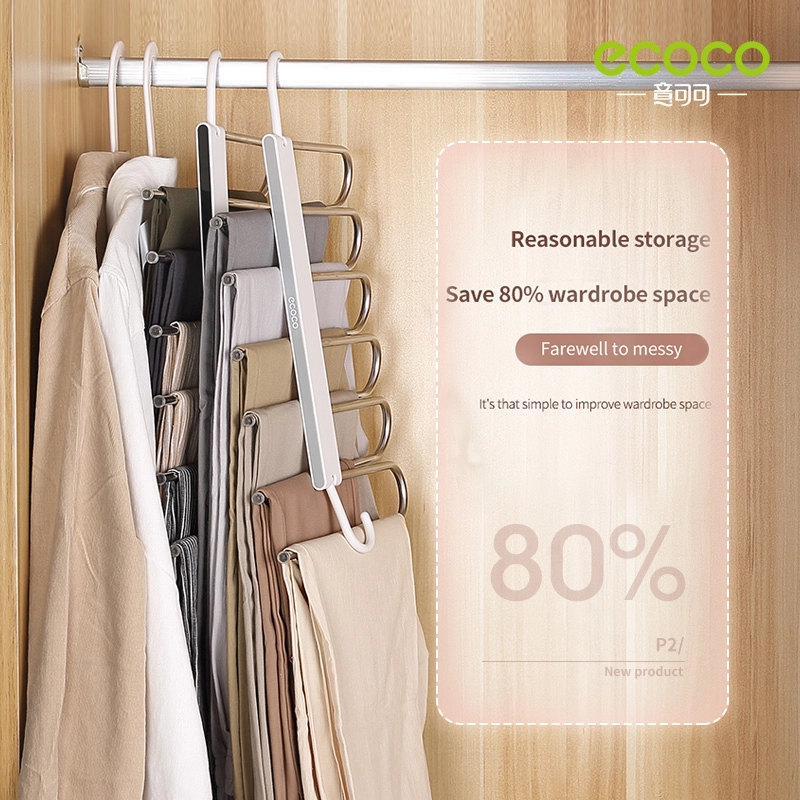 Folding multifunctional pants rack - Image 2