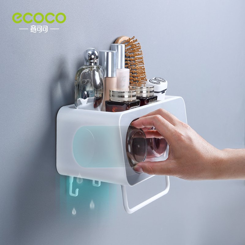 Toothbrush rack(Transparent double cup) - Image 3