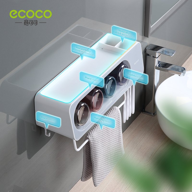 Toothbrush rack(Transparent double cup) - Image 2