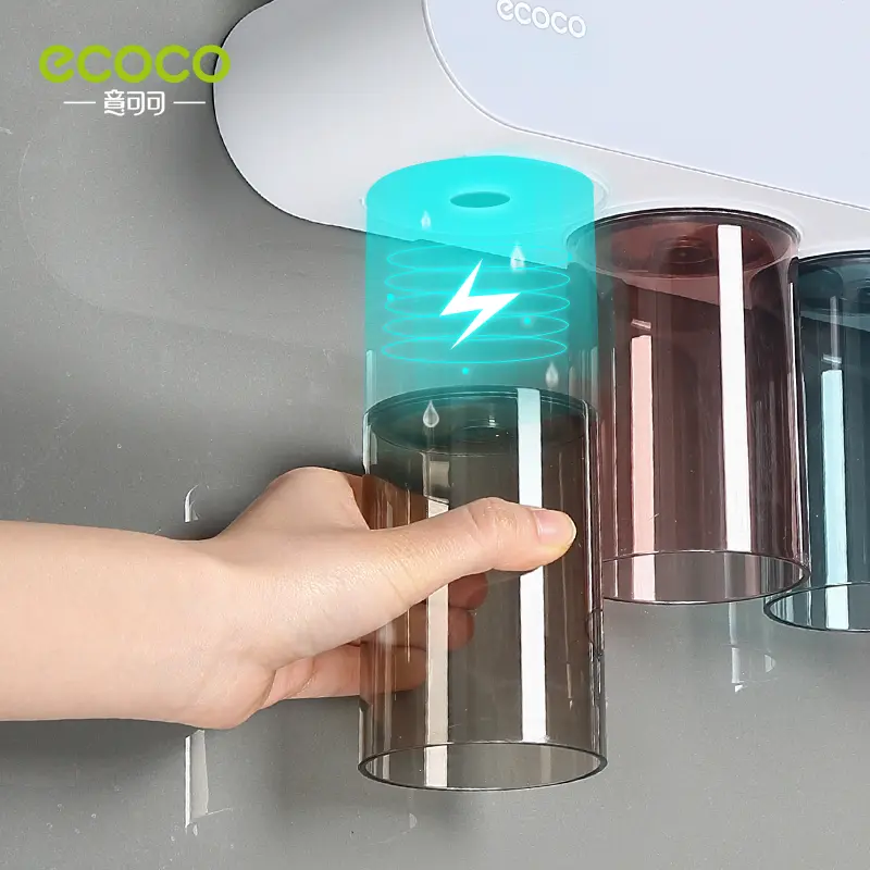 Magnetic toothbrush rack(Transparent four cup) - Image 5