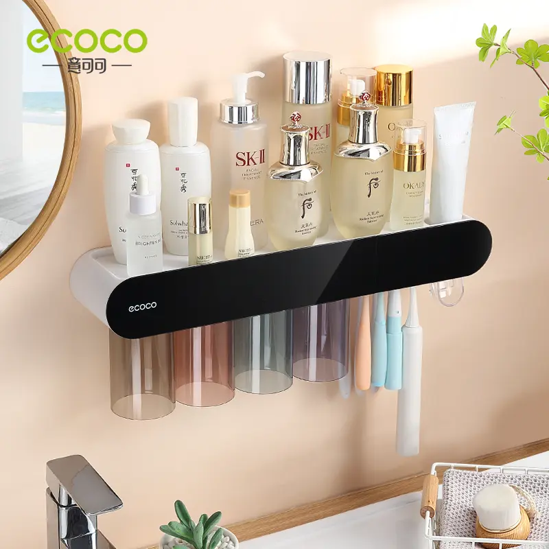 Magnetic toothbrush rack(Transparent four cup) - Image 4