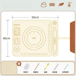 Food grade silicone kneading pad（Thickening type Small）