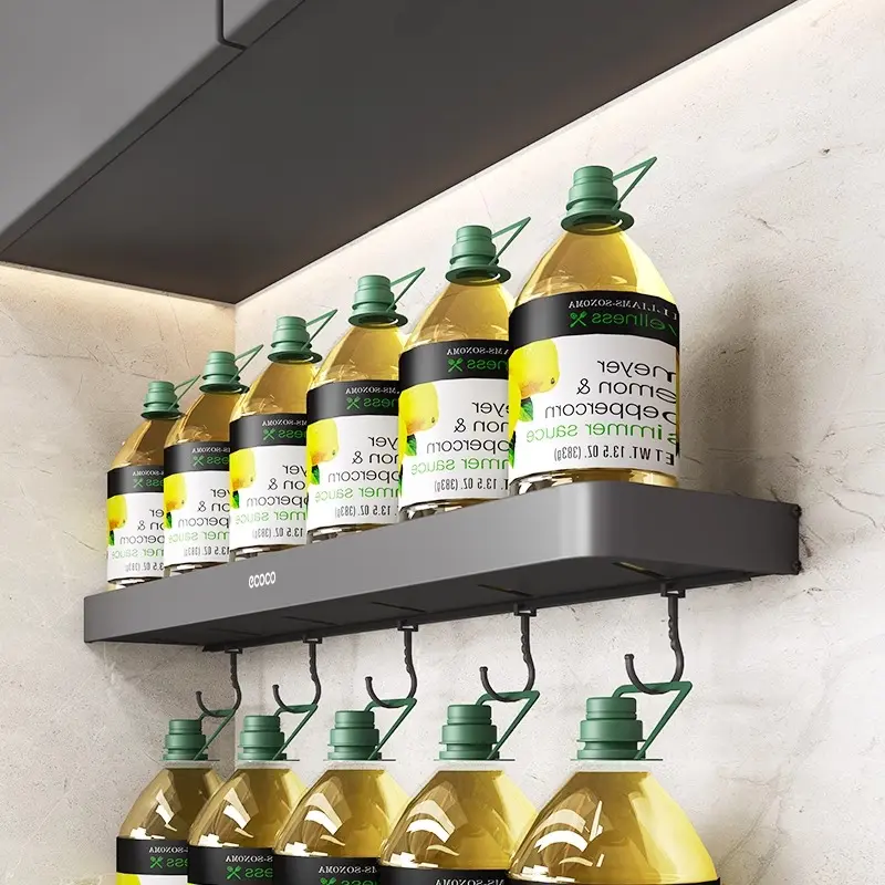 Removable wall-mounted shelf (40cm) - fully equipped - Image 3