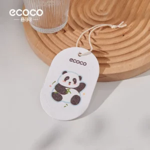 panda Wood pulp dishwashing cotton （One package）