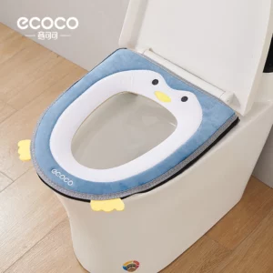 Zipper toilet seat Penguin