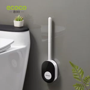Flat head toilet brush