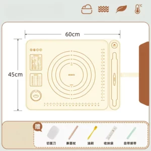 Food grade silicone kneading pad（Thickening type middle）