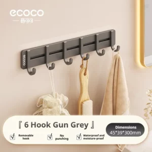 Hardware connected hooks（6 hook）