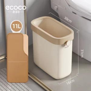 Uncovered trash can-Narrow-big