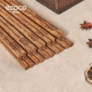 wooden chopsticks-Simple style-pack of 10 pairs