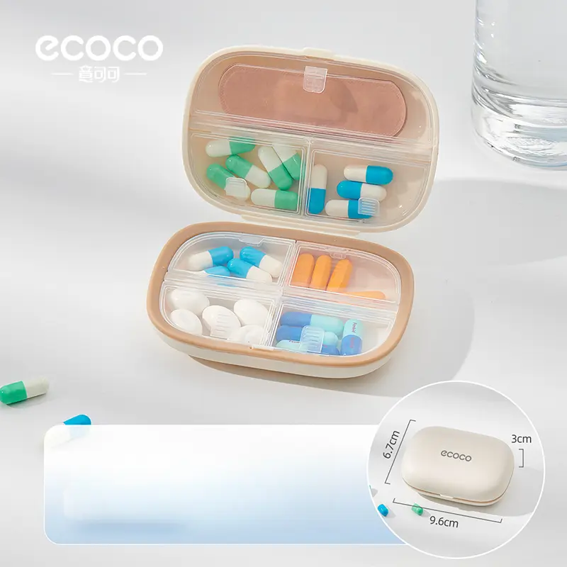 Portable pill case(Elliptical style) - Image 5