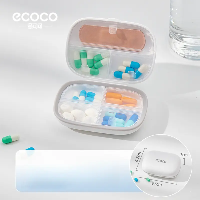Portable pill case(Elliptical style) - Image 6