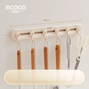 Sliding nail free hook（6hook）-Curved hook