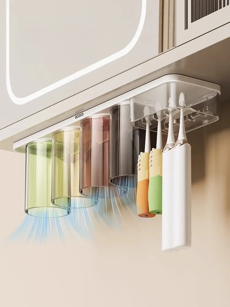 Magnetic toothbrush holder (Double cups) - Image 4