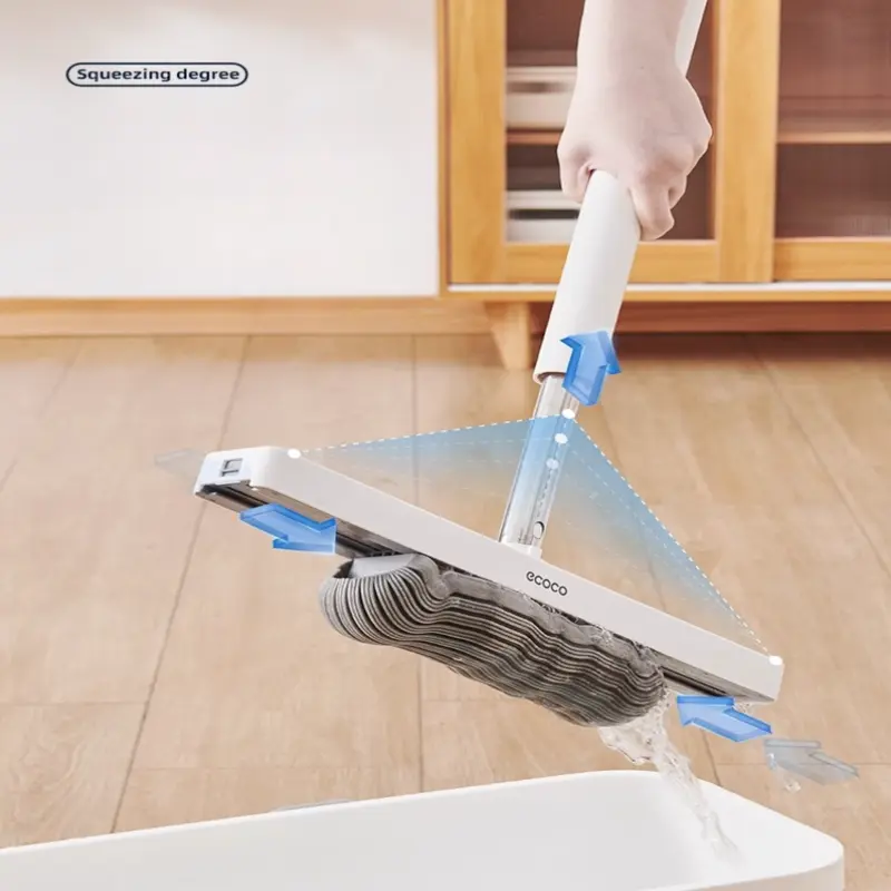 Hand wash free adhesive cotton mop(long) - Image 6