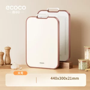 Stainless steel double-sided cutting board-L