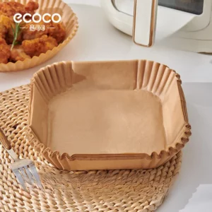 Air fryer oil paper-50 packs-Length of side  16cm
