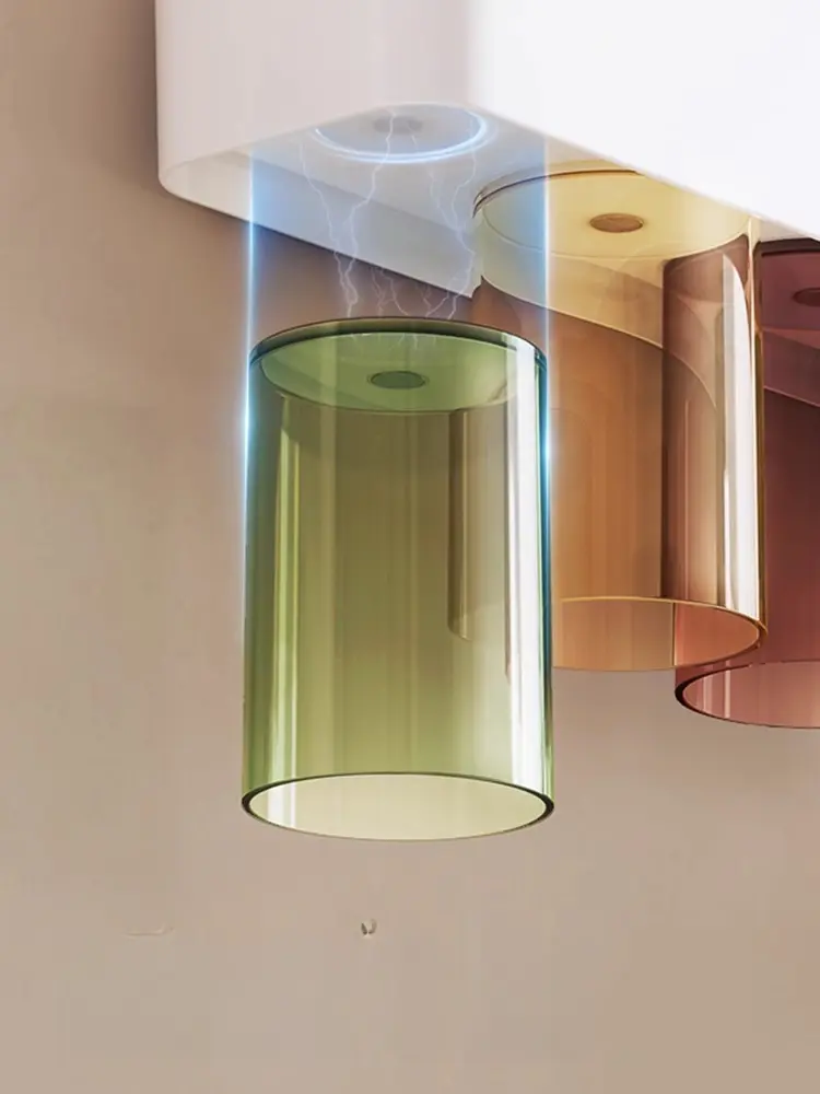 Magnetic Wall mounted toothbrush Holder (Double cups)-standard configuration - Image 2