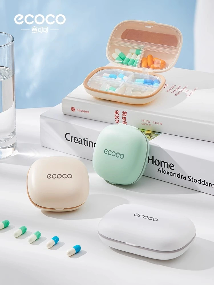 Portable pill case(Elliptical style) - Image 2