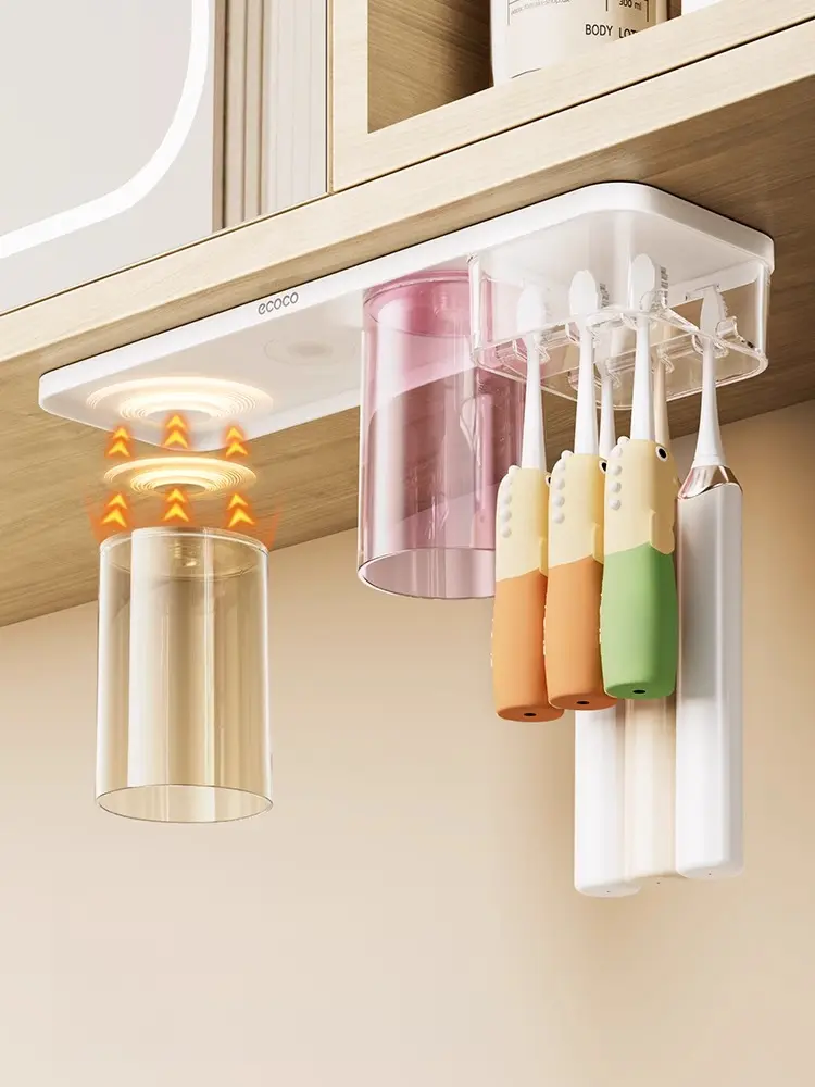 Magnetic toothbrush holder (Double cups) - Image 2