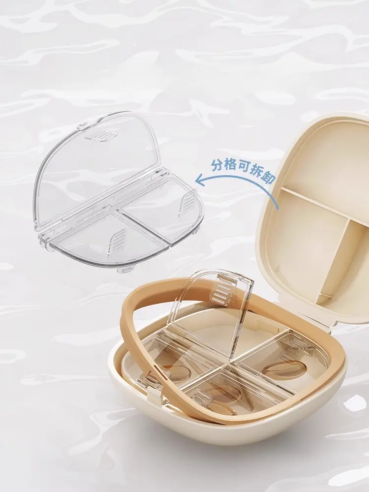 Portable pill case(Elliptical style) - Image 3